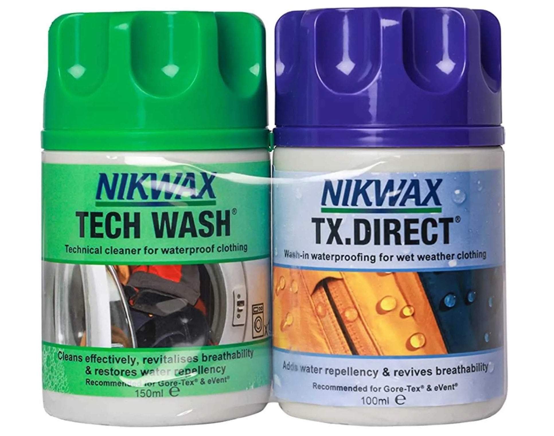 DE: Nikwax Tech Wash und Nikwax TX.Direct Wash-in 